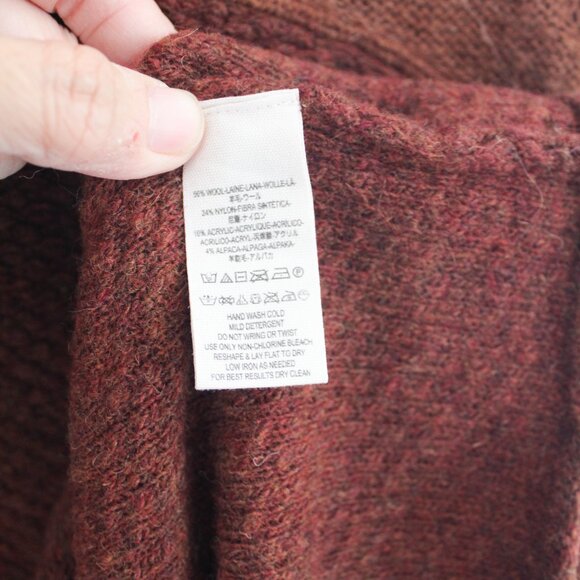 Free People Long Sleeve Color Blocked Rabbit Sweater Dress Size Small Petite S/P - Picture 7 of 7